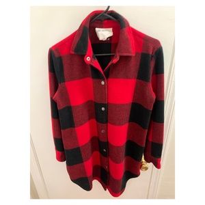 BB DAKOTA PLAID SHACKET SIZE SMALL